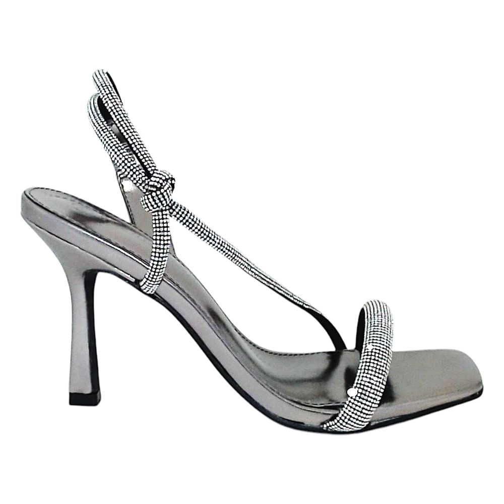 Sapatos Femininos Di Santinni Salto Grosso Sandalia De Salto