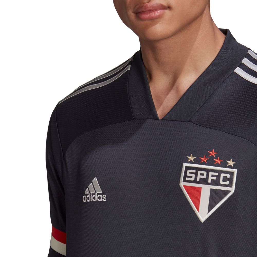 camisa preta do spfc adidas