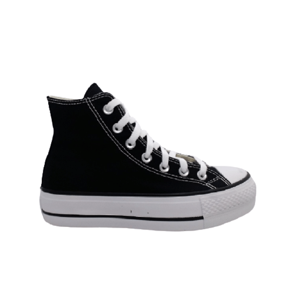 All star preto de cano sale alto