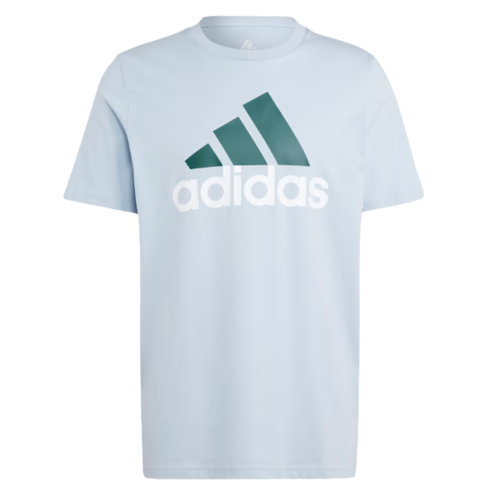 Camiseta Essentials Single Jersey Big Logo Adidas Azul Claro td2154